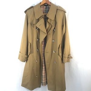 Vintage Made in Poland Beige Trench Coat